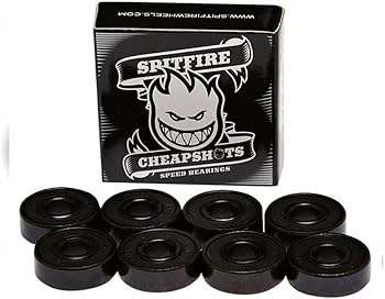 SPITFIRE ANDALE BEARING ウィール ベアリング セット Amazon.com: Spitfire Skateboard Wheels Cheapshots Bearings